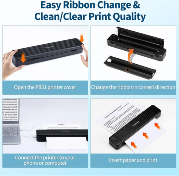 Rubans de Remplacement P831 – PACK 2