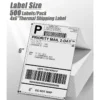 flash-sale-phomemo-4x6-fan-fold-thermal-direct-labels-for-shipping-label-printer-7433153 Phomemo 4"x6" Étiquettes thermiques 100U