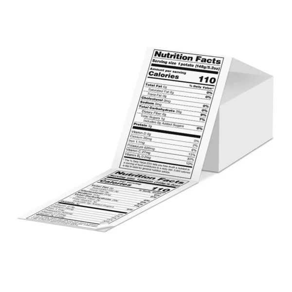 flash-sale-phomemo-4x6-fan-fold-thermal-direct-labels-for-shipping-label-printer-8063658 Phomemo 4"x6" Étiquettes thermiques 100U